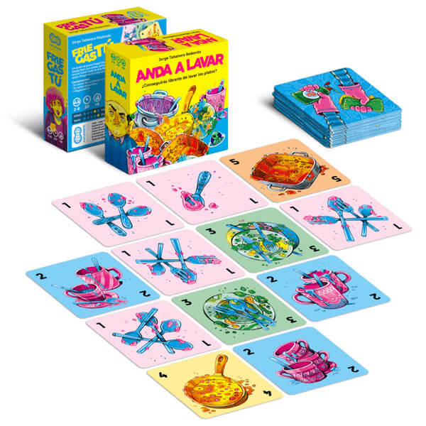 🧺 Anda a Lavar – Juego de Cartas Ágil y Familiar - cafe2d6