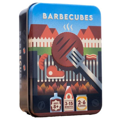 🍢 Barbecubes (idioma inglés) - Juego de Mesa Familiar de Estrategia y Parrilladas Divertidas | ¡Cocina, Combina y Gana! - cafe2d6