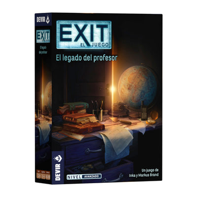 Exit: El Legado del Profesor - Juego de Mesa Estilo Escape Room, Misterio y Lógica, Para 1 a 4 Jugadores, Desafío Único con Final Sorprendente - cafe2d6