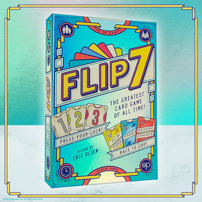 🎲 Flip 7 - Juego de Cartas Rápido, Estratégico y Adictivo | ¡Haz 7 y gana la partida! - cafe2d6