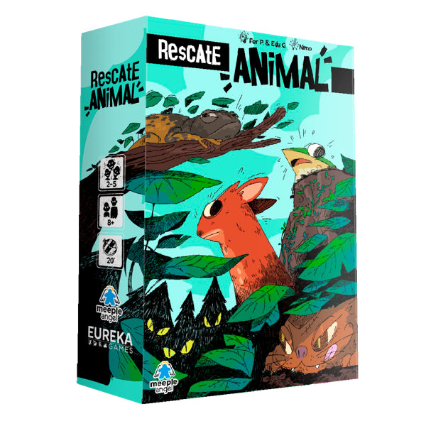 🐾 Rescate Animal – Juego de Mesa Familiar Chileno | ¡Descubre, Rescata y Conserva la Fauna Nativa! - cafe2d6