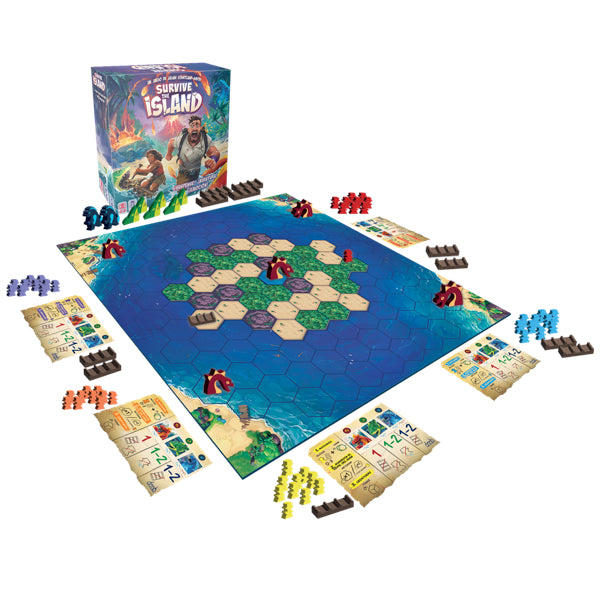 🏝️ Survive the Island – Juego de Mesa de Supervivencia y