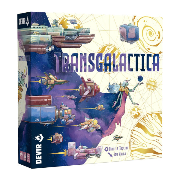 Transgalactica - Juego de Mesa Estratégico de Conquista Espacial | 2-4 Jugadores