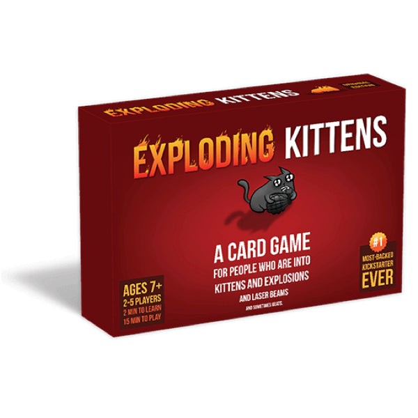 🐱 Exploding Kittens – Juego de Cartas Rápido, Divertido y Portátil - cafe2d6
