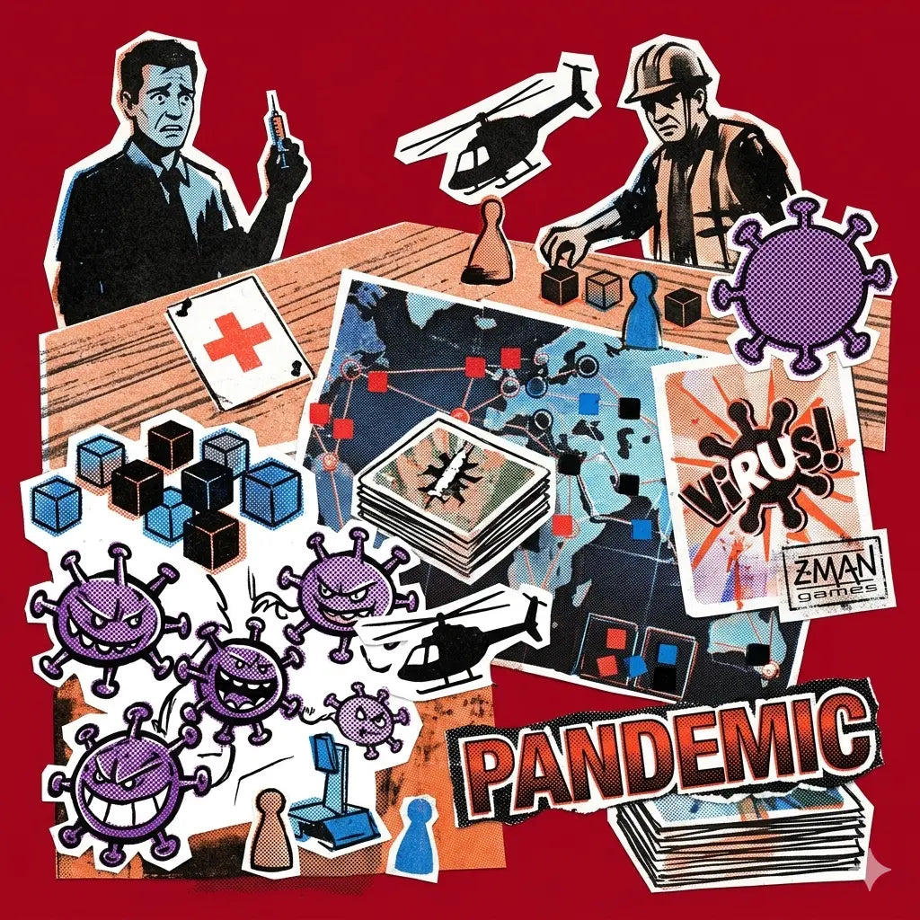 Pandemic vs Virus — ¿Cuál elegir? | Café 2d6