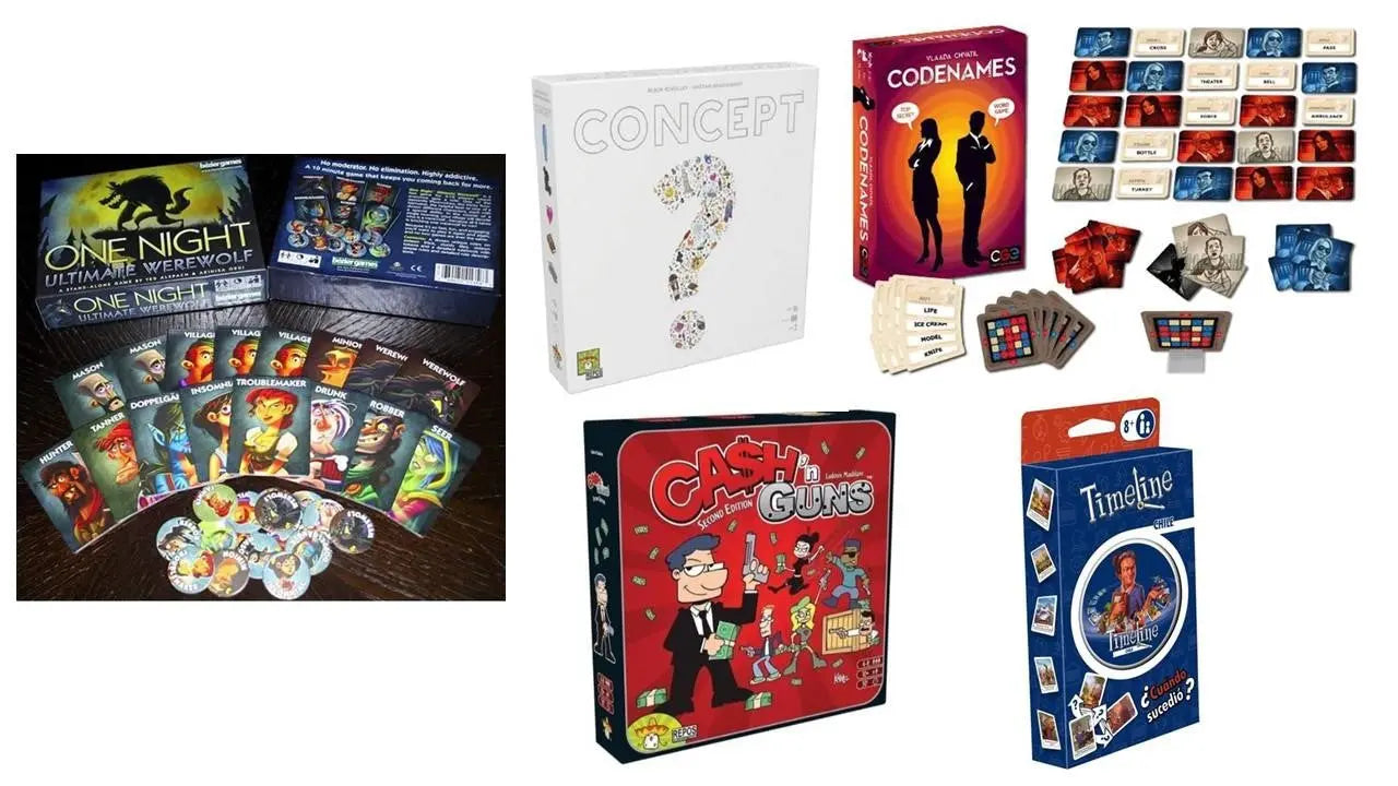5 Juegos de mesa para más de 6 jugadores