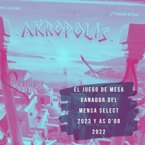 El ganador del Mensa Select 2023 es una joyita: Akropolis