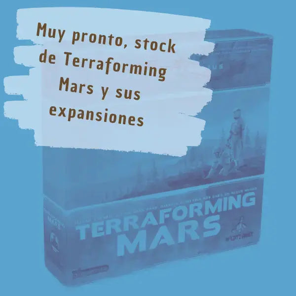 Llega stock de Terraforming Mars y sus expansiones