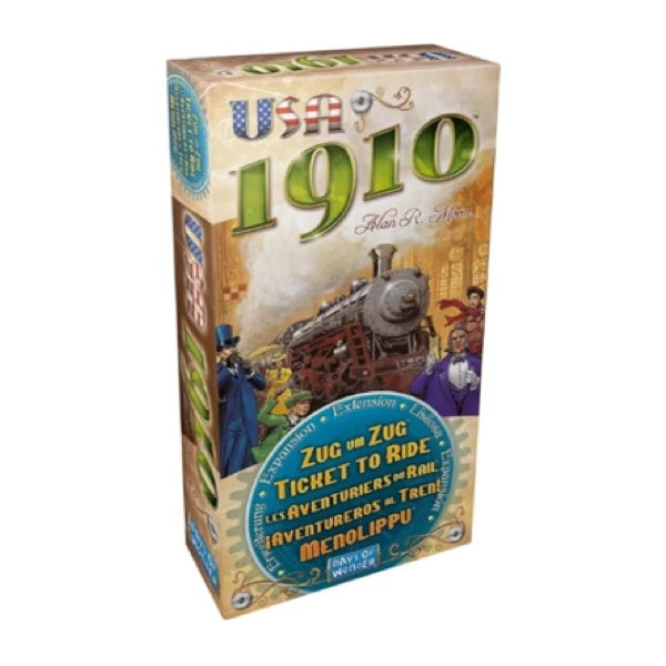 Aventureros al Tren USA: Expansión 1910 – Dale una nueva vida al clásico Ticket to Ride