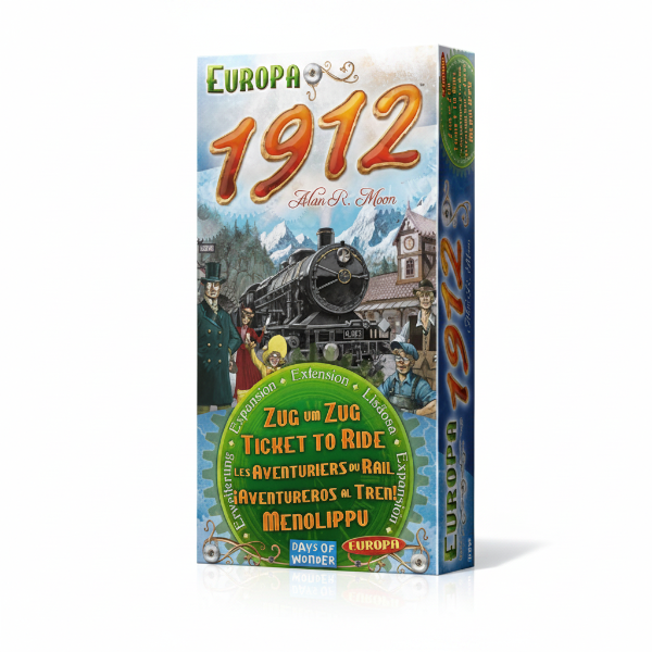 Aventureros al Tren Europa: Expansión 1912 – Más rutas, más boletos y nuevas estrategias Asmodee