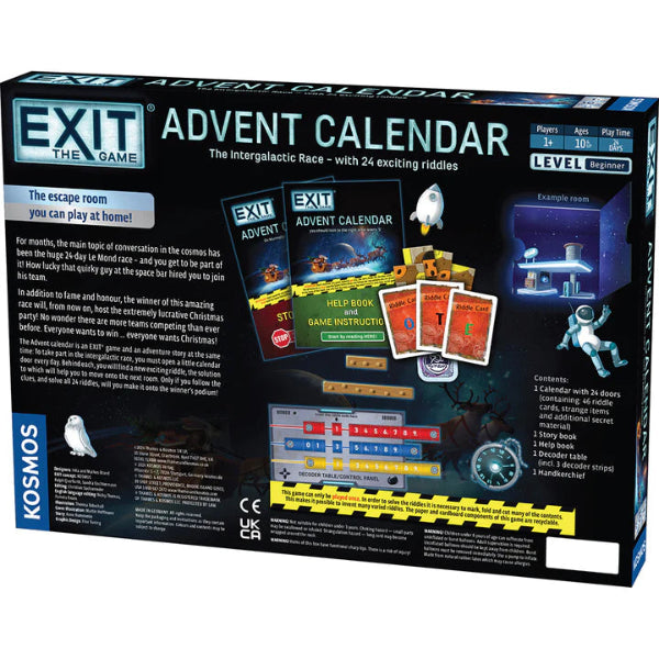🚀 EXIT: The Game – Advent Calendar – The Intergalactic Race