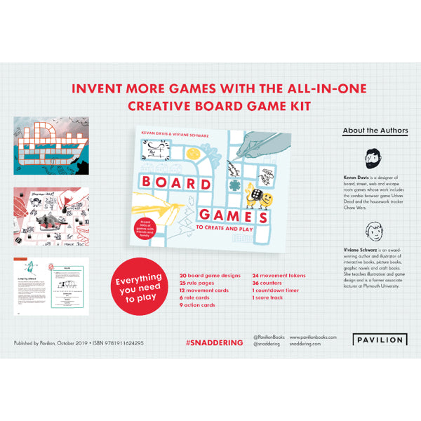 Board Games to Create and Play: Invent 100s of games with friends and family - cafe2d6