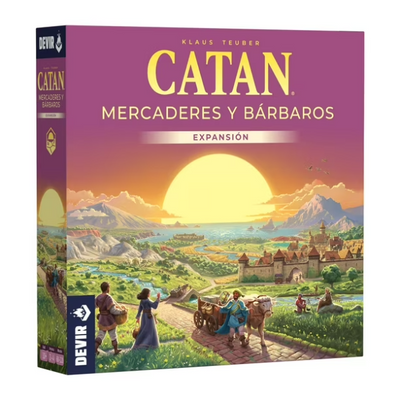 Catan expansión Mercaderes y Bárbaros - cafe2d6
