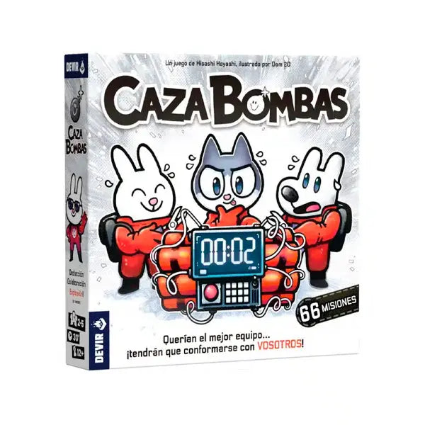 💣 Caza Bombas – Desactiva la bomba pensando en equipo