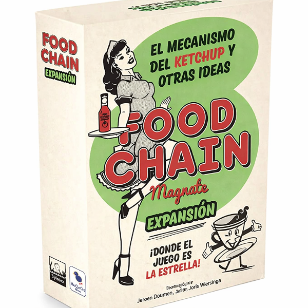 🍔 Food Chain Magnate – Expansión El Mecanismo del Ketchup y Otras Ideas