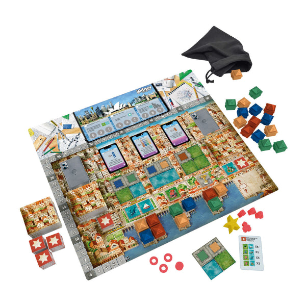 🌆 Cities – Juego de Mesa de Construcción Urbana y Planificación - cafe2d6
