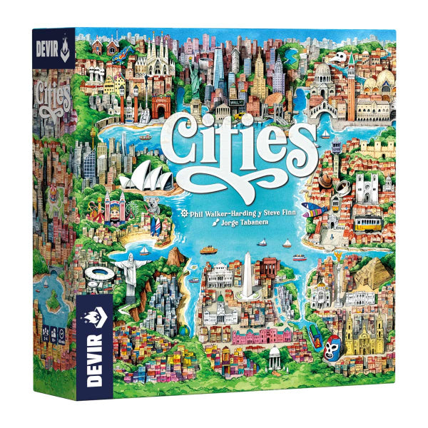 🌆 Cities – Juego de Mesa de Construcción Urbana y Planificación - cafe2d6