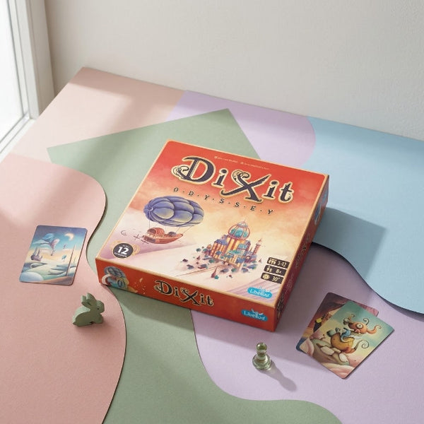 Dixit Odyssey – Juego de mesa de imaginación para grupos y familias Libellud