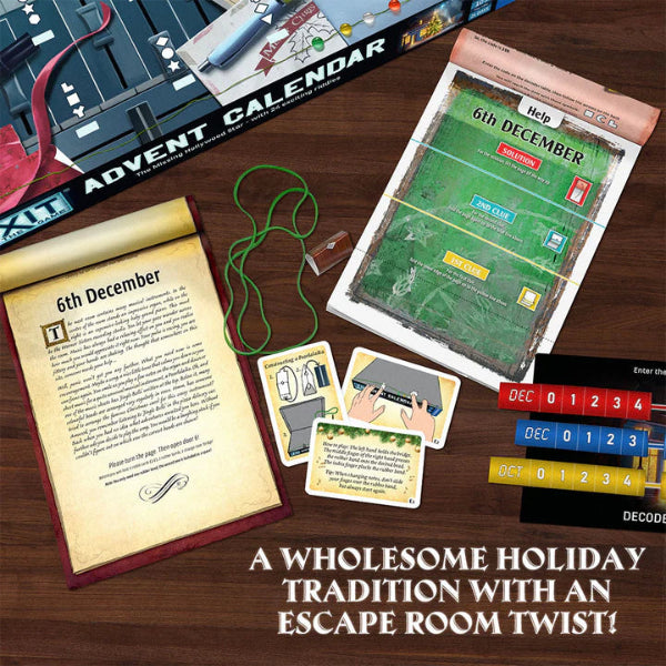 🎬 EXIT: The Game – Advent Calendar – The Missing Hollywood Star
