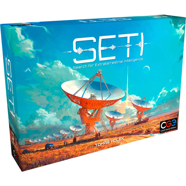 SETI (idioma inglés)- Juego de Mesa de Exploración Espacial y Estrategia - cafe2d6