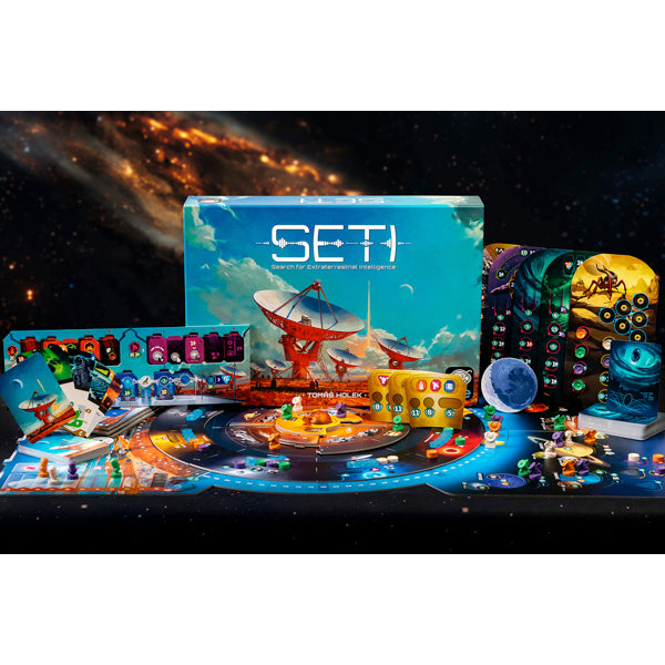 SETI (idioma inglés)- Juego de Mesa de Exploración Espacial y Estrategia - cafe2d6