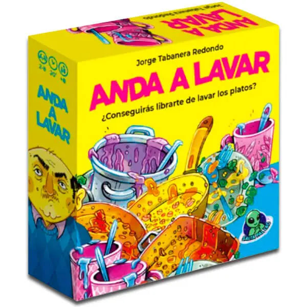 🧺 Anda a Lavar – Juego de Cartas Ágil y Familiar