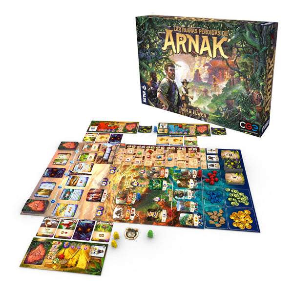 Las Ruinas Perdidas de Arnak – Juego de mesa de exploración y estrategia Devir