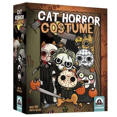 🐾 🐱 Cat Horror Costume – Juego de Cartas temática Halloween y Gatitos
