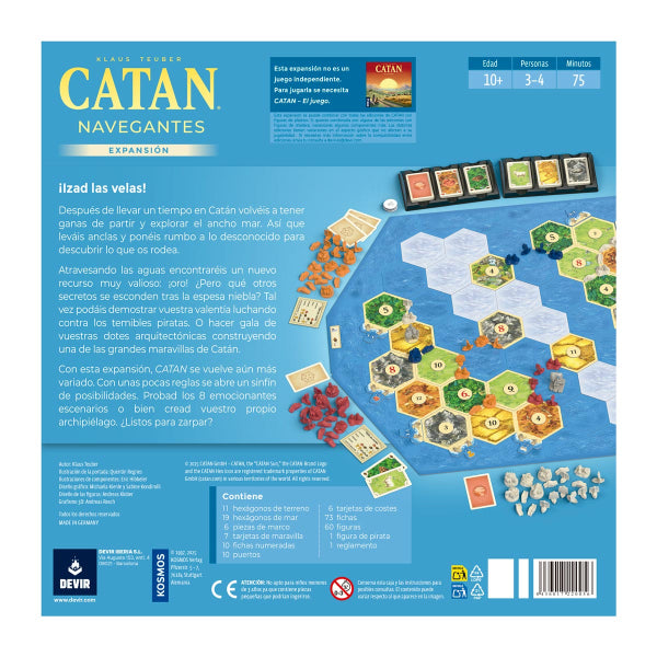 Catan expansión Navegantes