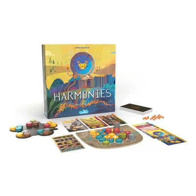 Harmonies - Juego de Mesa de Construcción de Paisajes y Animales | Familiar, Estratégico y Visualmente Espectacular - cafe2d6