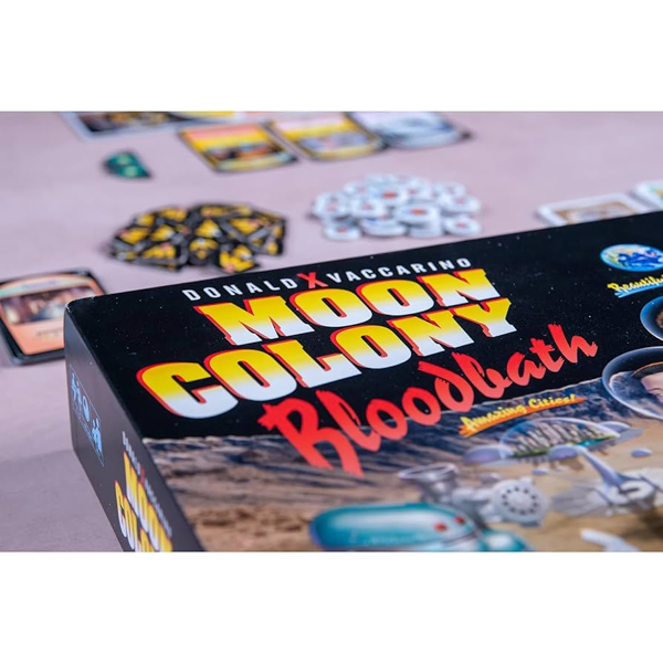 Moon Colony Bloodbath – Juego de mesa de estrategia, caos y supervivencia espacial Rio Grande Games