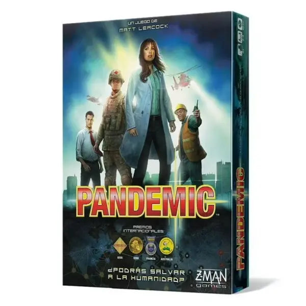 Pandemic — Juego de Mesa Cooperativo | 2–4 jugadores | Desde 8 años Z-Man
