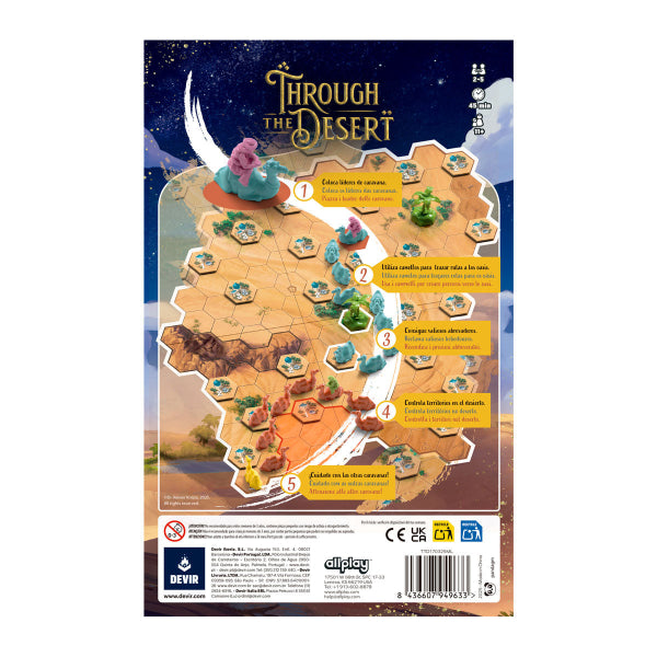 Through the Desert – Un brillante juego de estrategia donde cada movimiento deja huella Devir
