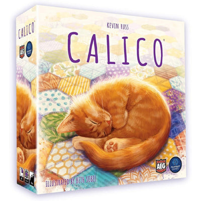 Calico – Juego de Mesa de Patchwork y Colección de Patrones - cafe2d6